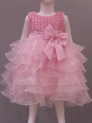 Baby Girls Mesh Sleeveless Princess Dress Clothes