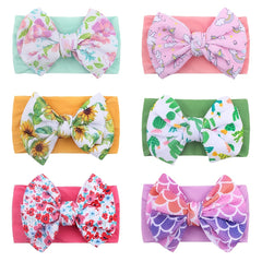 Bow Wide Headbands Elastic Hair Bands Hair Accessories For Baby Boys And Girls