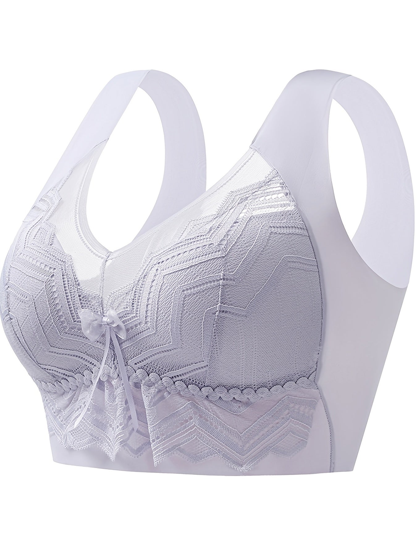 Lace Wireless Bra Wide Straps Women's Lingerie