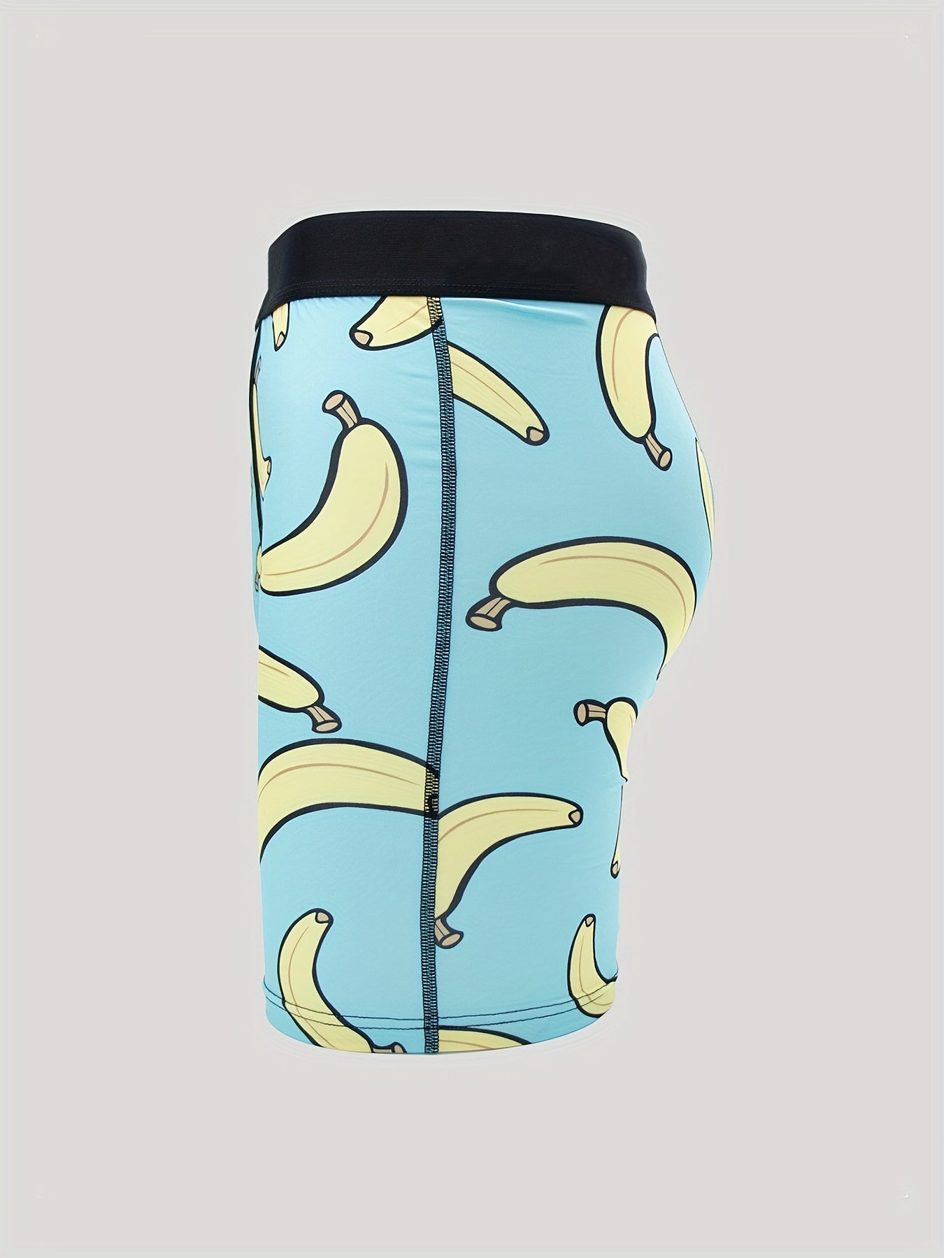 Stretch Men's Boxer Shorts Banana Pattern Underwear