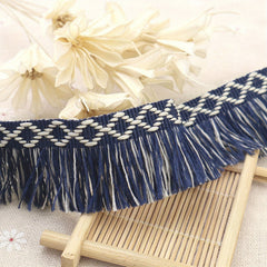 2 Yards Cotton Fringe Trim Tassel Lace For DIY Crafts Clothing Wedding