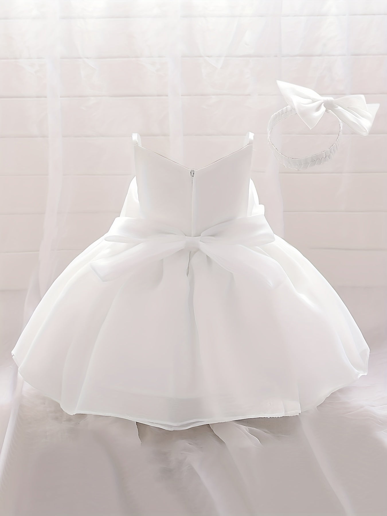 Mesh Puffy Princess Dress for Baby Girls