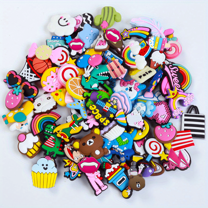 Cartoon Shoe Charms For Crocs Party Favors Shoe Decorations Birthday Gift