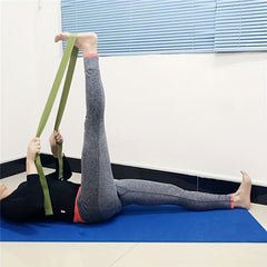 Yoga Stretching Cotton Belt for Home Fitness