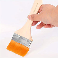 Yellow Paint Hair Brush Thickened Brown Hair Brush Cleaning Sweeping Bru