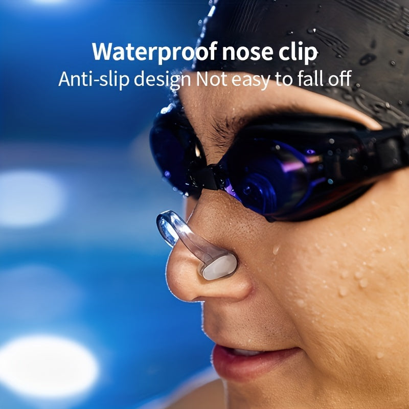 Waterproof Nose Clip and Earplugs Set for Diving Swimming