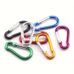 Gourd Shape Spring Buckle Key Chain Aluminum Backpack Hanging Buckle