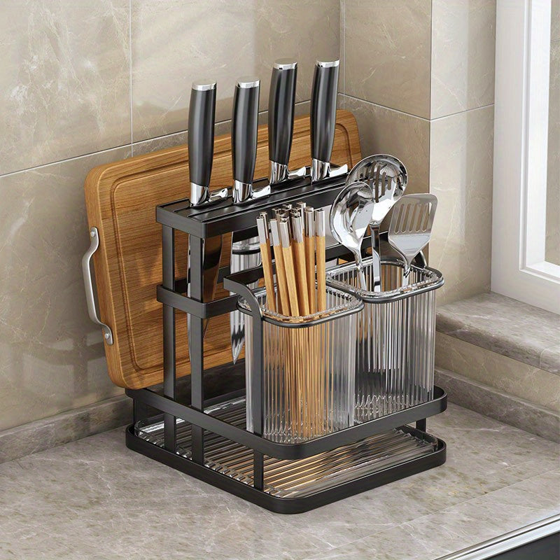 Effortless Cutlery Storage & Organization Wall Mounted & Chopstick Holder