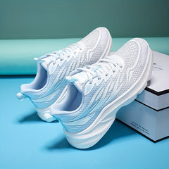 Women's Mesh Breathable Running Shoes Soft Bottom Sneakers