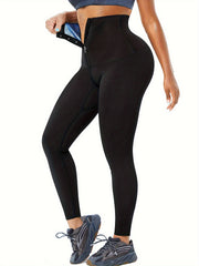 Sauna Sweat Pants Women High Waist Compression Slimming Legging