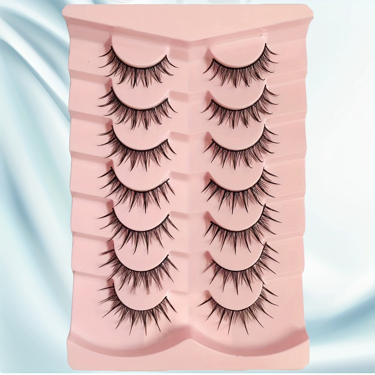 7 Pairs Little Devil Lashes 3D Fluffy Faux Mink Hair Lashes