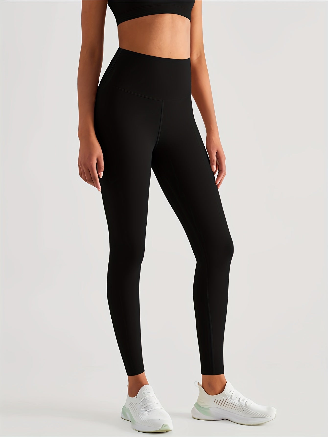 Yoga Fleece Leggings High Elastic Sports Running Warm Leggings