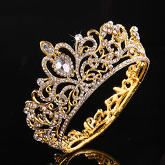 Crystal Rhinestone Wedding Tiaras Bridal Hair Accessories Crown
