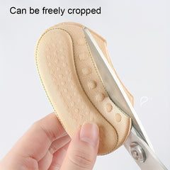 4D Heel Stickers Anti-drop High Heels Insoles Adjust Size Anti-slip Footwear