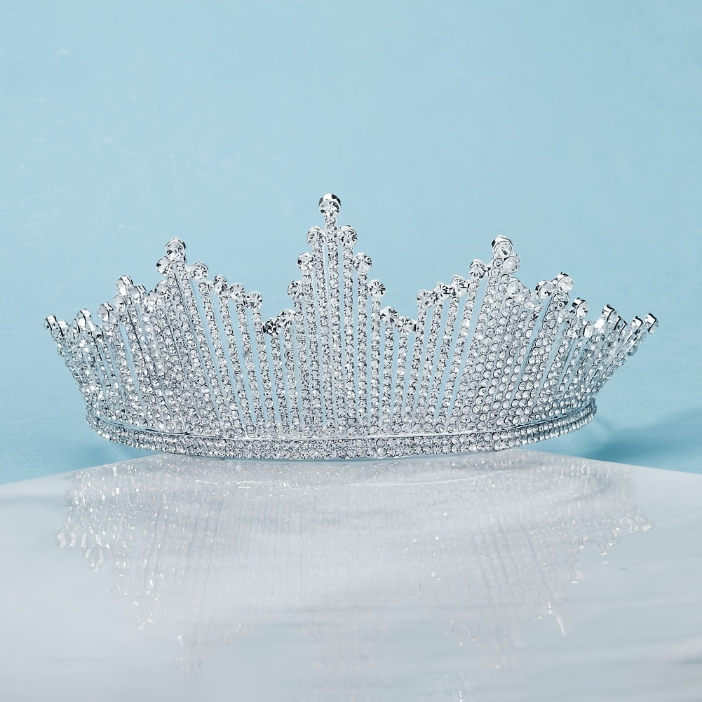 Rhinestone Crown Hairband Headband Party Decorations Tiara Wedding Birthday