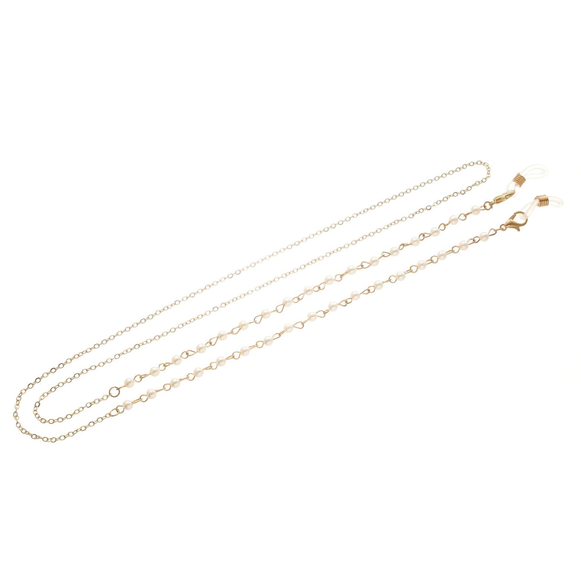 Faux Pearl Eyeglass & Mask Chain Women's Sunglass Lanyard Strap