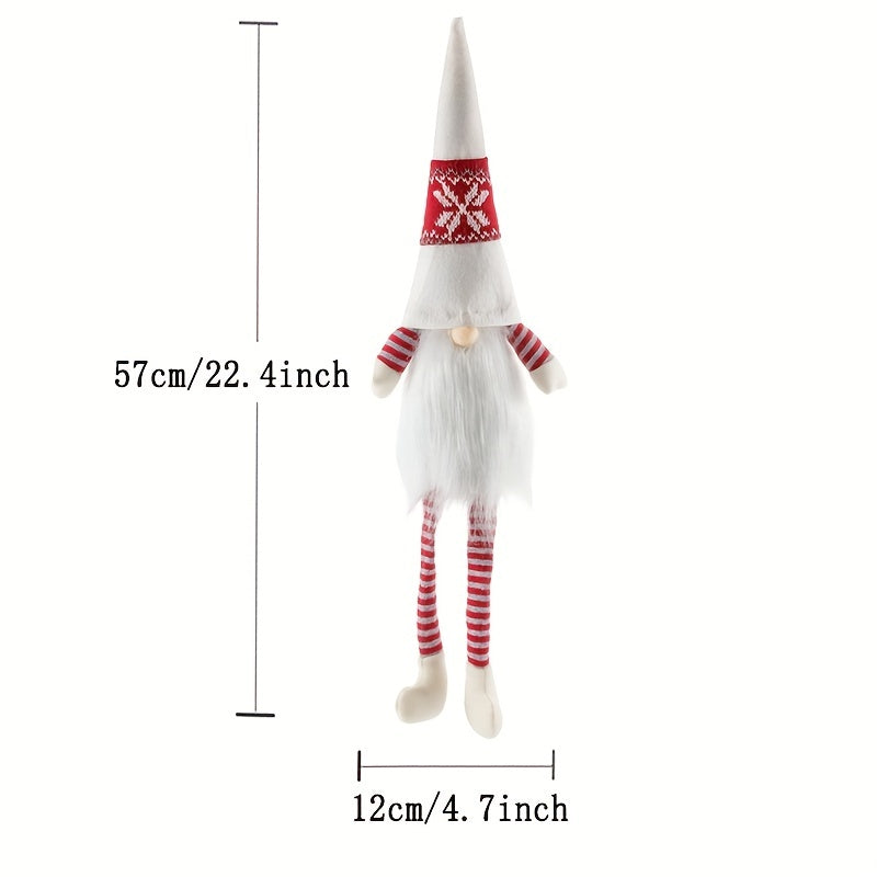 Xmas Decoration Faceless Old Man Plush Doll 22.4inch Gift Dwarf Gnome Home