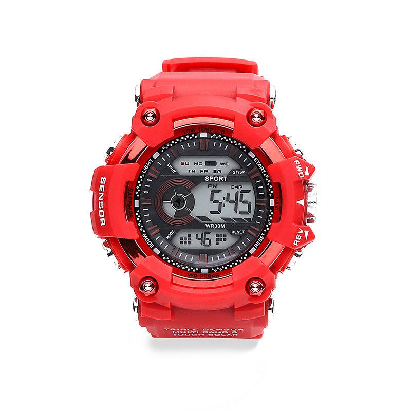 Luminous Sports Electronic Watch Waterproof Teen Watch