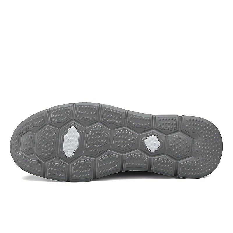 Men's Canvas Slip On Loafers Outdoor Walking Shoes