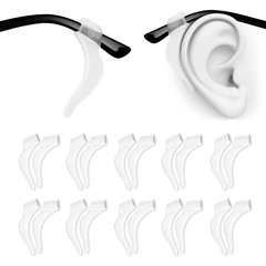 10 Pairs Non-slip Glasses Ear Clips