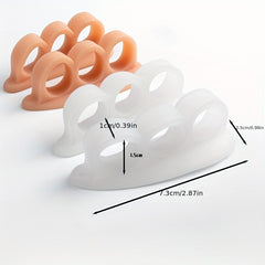 Silicone Toe Straightener for Correcting Curled Toes