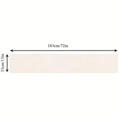 Linen Table Runner Flower Pattern Spring Autumn Table Cover