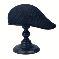Unisex Hollowed Out Mesh Newsboy Hat Irish Taxi Driver Hats