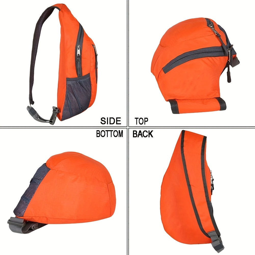 Foldable Sling Bags Lightweight Shoulder Bag for Outdoor Activities