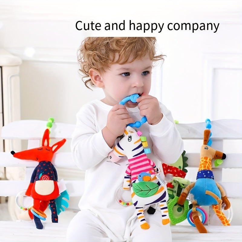Baby Car Hanging Bed Toy - Bite Toy for Grasping Ability