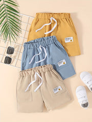 3pcs Toddler Boys Quick Drying Shorts for Summer