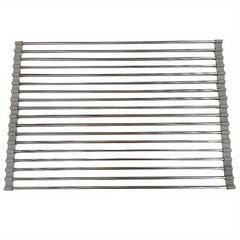 18 Tubes 49 78 34 Roll Up Dish Drying Rack Stainless Steel