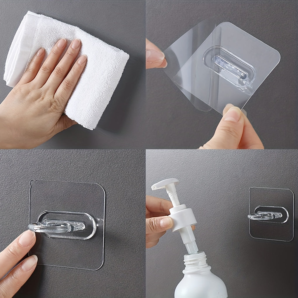 10pcs Baby Storage Hook Stickers No Poles Included