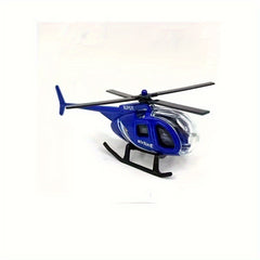 Mini Helicopter Alloy Model Toy Desktop Decoration Fun Health Material