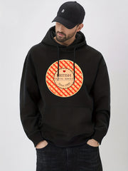 British Postal Service Print Hoodie for Men