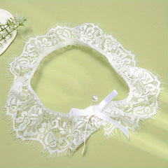 Faux Pearl Lace Legs Band Bridal Wedding Accessories