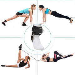 Leg Strength Training Buckle Ankle Strap Elastic Resistance Band