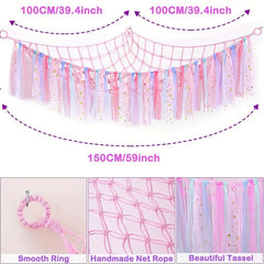 1pc Stuffed Animal Hammock Storage Organizer Hanging Toy