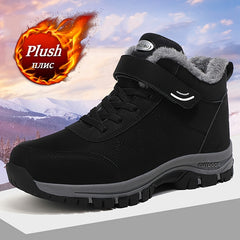Men's Snow Boots Warm Fleece Outdoor Hiking