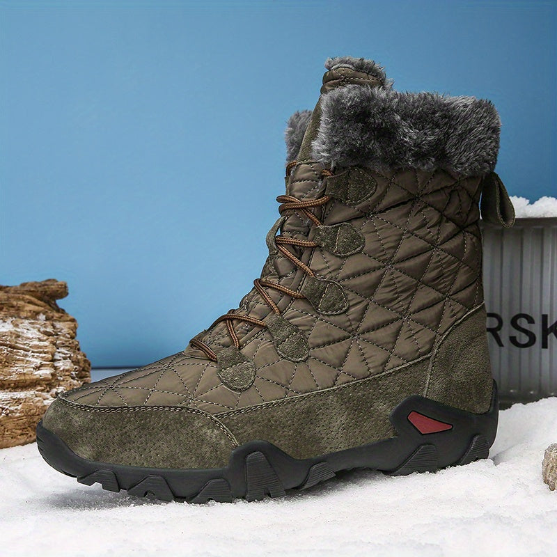 Men's Waterproof Snow Boots for Outdoor Adventure