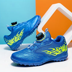 Youth Spiked Football Boots Anti Skid Breathable