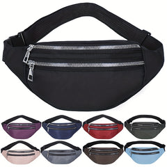 Durable Nylon Chest Bag Fanny Pack Travel Sport Waist Bag