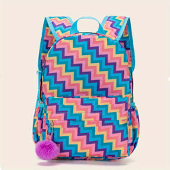 Kids Star Pattern Waterproof Backpack