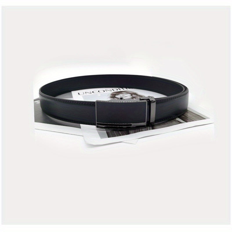 ZDC X02 Men's Leather Belt Automatic Buckle Casual Versatile Belt