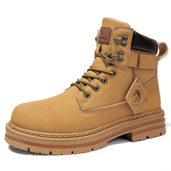 Men's Service Combat Casual Army Boots Hook And Loop Fastener