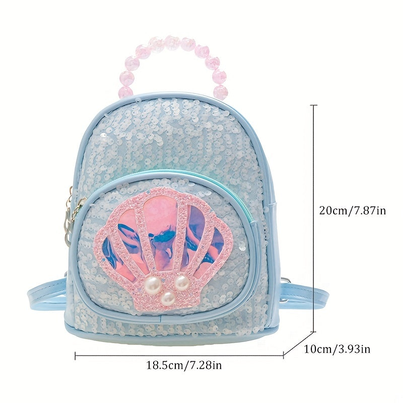 Kindergarten School Bag Large Capacity Sequin Backpack