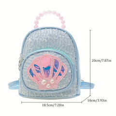 Kindergarten School Bag Large Capacity Sequin Backpack