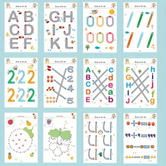 Kids' Handwriting & Drawing Skills Improvement Book