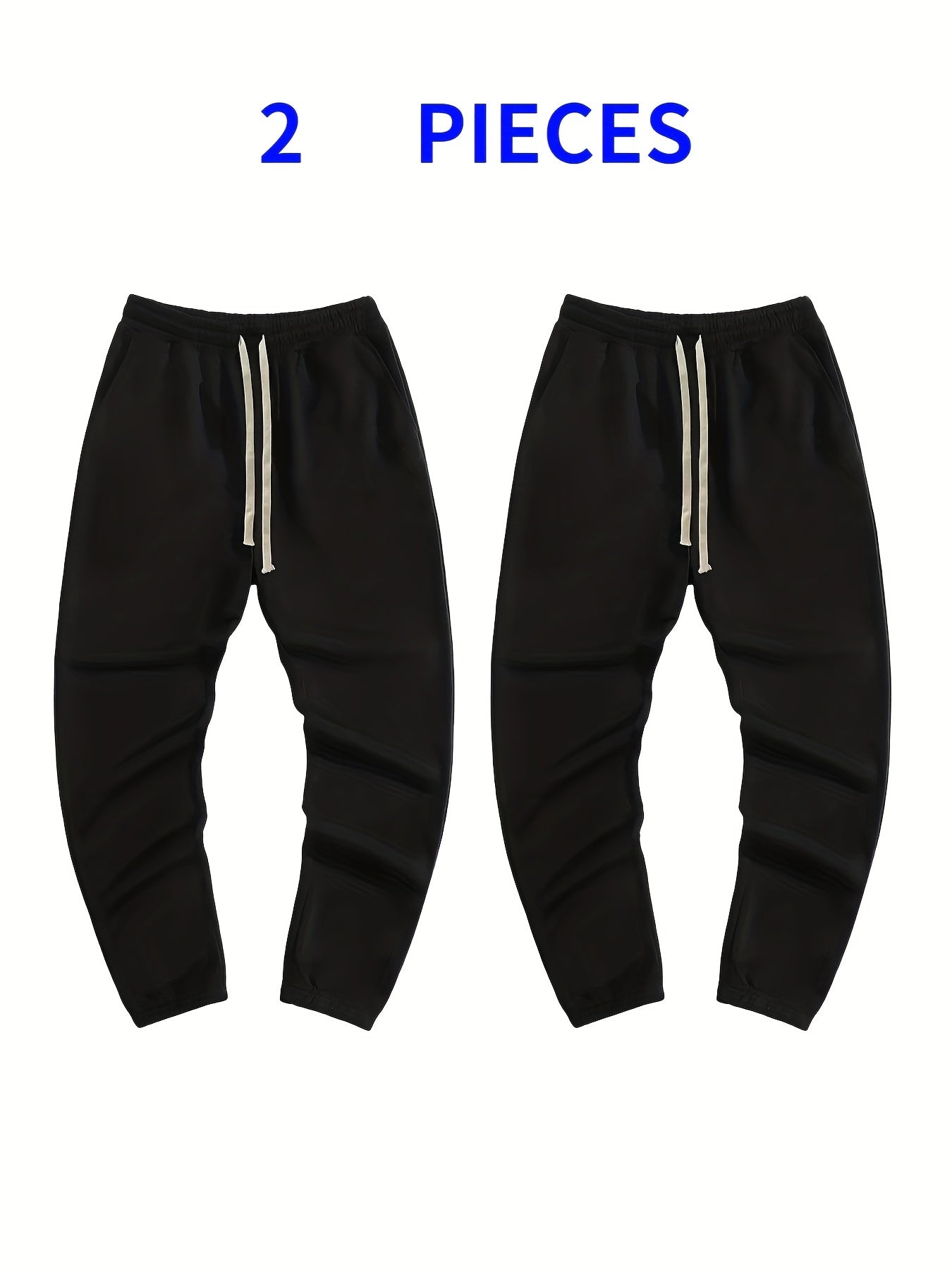 Men's Drawstring Casual Sweatpants for Running Gym