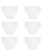 6pcs Girls Triangle Panties Soft Comfortable Underwear