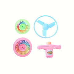 Colorful Whirl Gyro Outdoor Torsion Flying Disc Toy